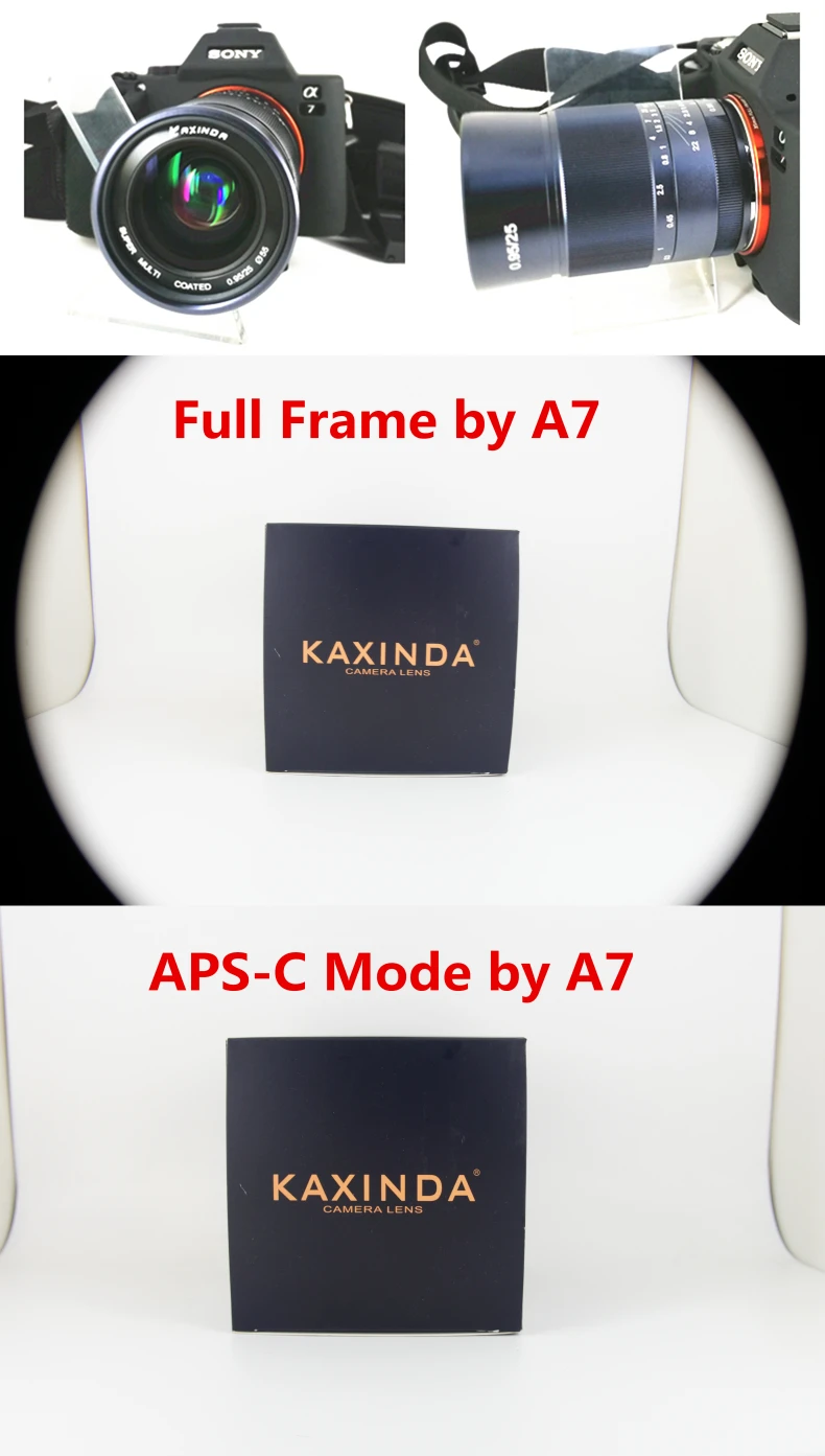 Kaxinda 25 мм F0.95 стандартный ручной объектив для Canon sony Fujifilm Olympus Panasonic беззеркальная камера с большой апертурой f/0,95