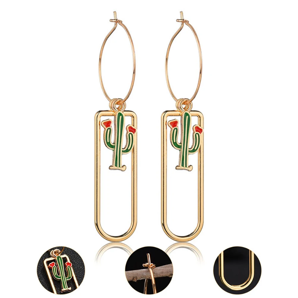 

Big Drop Earrings for Women Geometric Statement Earrings female 2019 Fashion Modern Jewelry hanging kolczyki oorbellen/Long Hoop