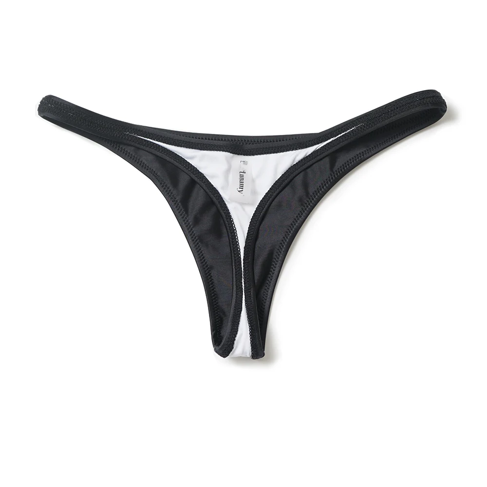 Зеленые Трусики бикини с Т образной спинкой сексуальные трусики стринги для