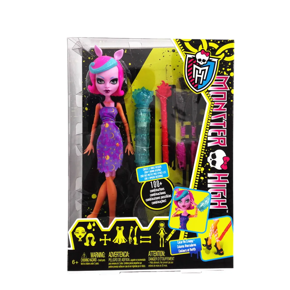 

Mattel genuine Monster High Create-A-Monster Color-Me-Creepy Werewolf Starter Pack Playset Children Toy Birthday Gift