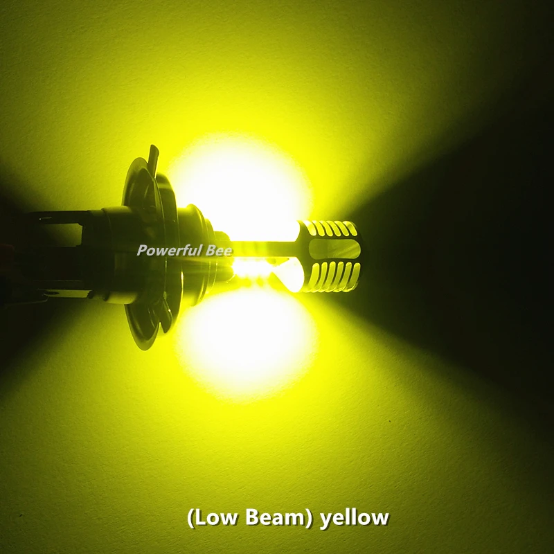 Лампа светодиодная для мотоциклетных и велосипедных фар 2 цвета 12-80 в |