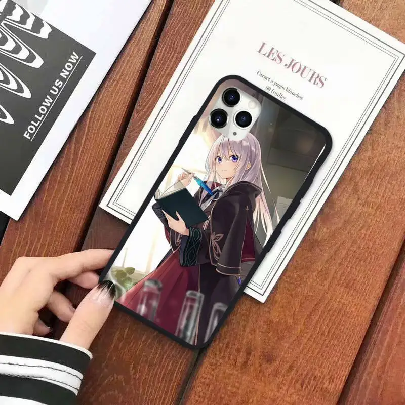 

Majo no tabitabi Japan anime Phone Case for iPhone 11 12 mini pro XS MAX 8 7 6 6S Plus X 5S SE 2020 XR