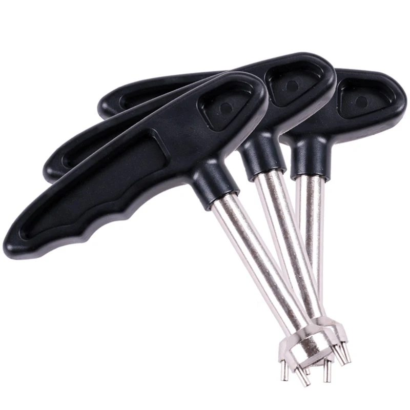 

New Golf Shoes Spike Wrench Tool Tightening Spikes Cleat Removal Stainless Steel Golf Nail Puller Wrench Tool XD88