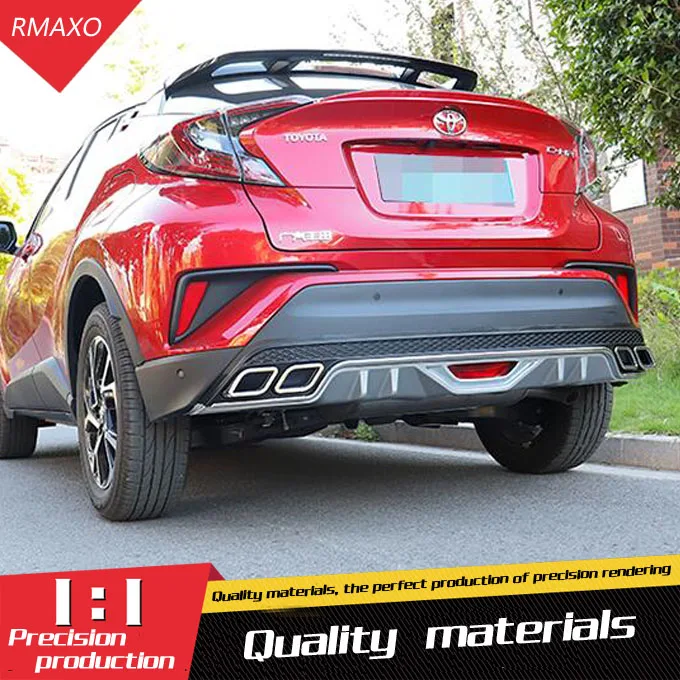 Задний спойлер для TOYOTA CHR задний переднего бампера 2018 2020 дюйма|Спойлеры и крылья| |