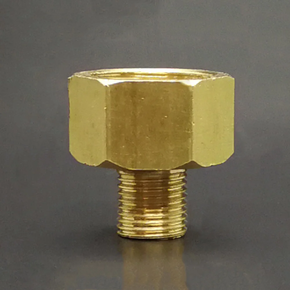 

1/8" 1/4" 3/8" 1/2" BSP Female To Male Reducing Bushing Brass Coupling Coupler Connector Water Gas Oil