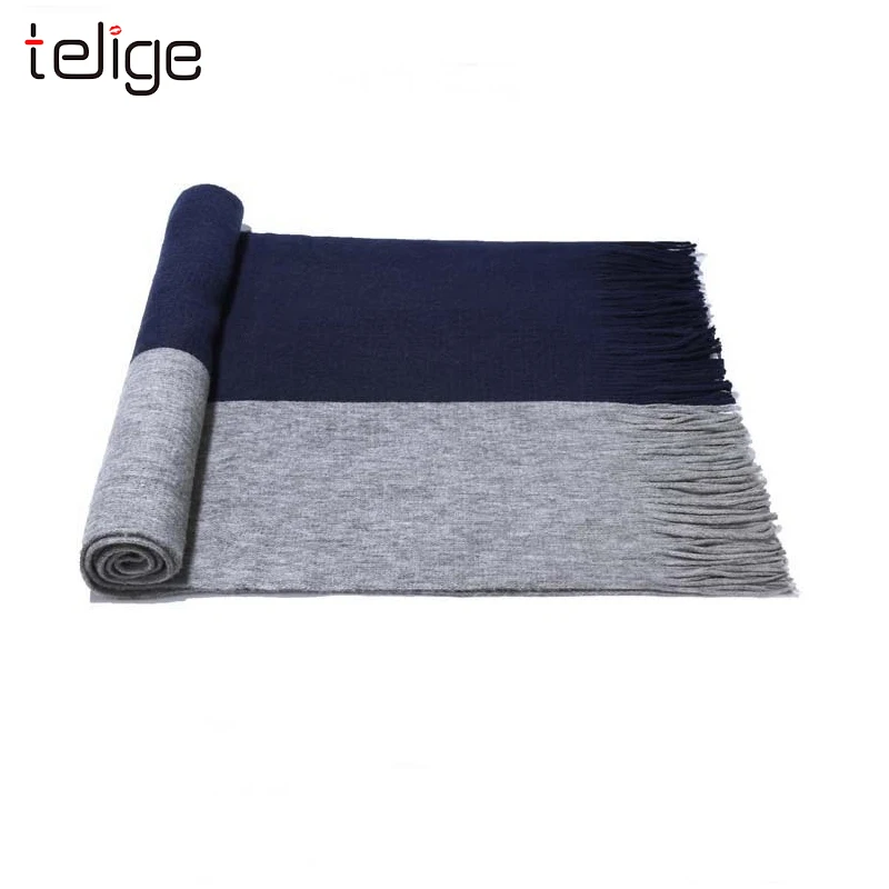 Новые зимние шарфы женский шерстяной клетчатый шарф для мужчин и женщин