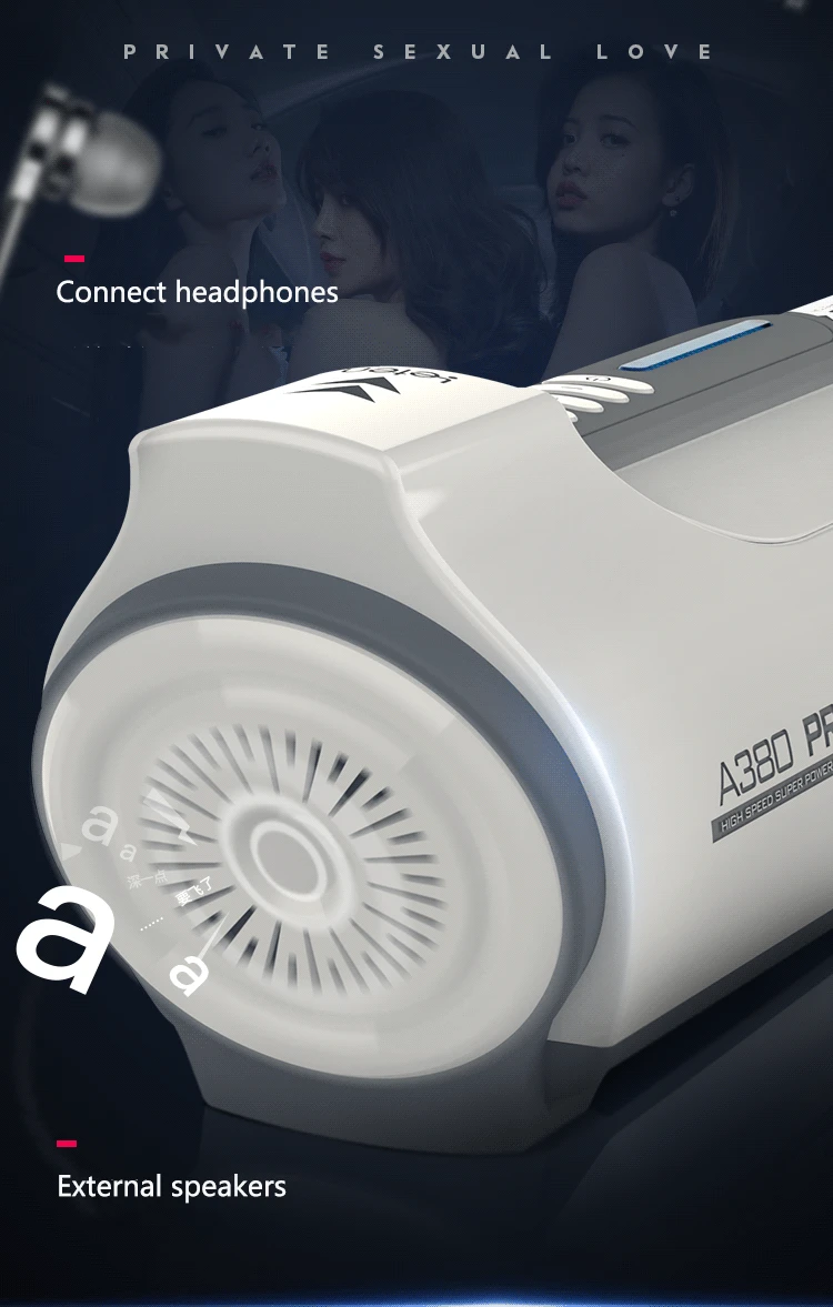 Автоматический Поршневой Телескопический Мужской мастурбатор 4D A380 PRO