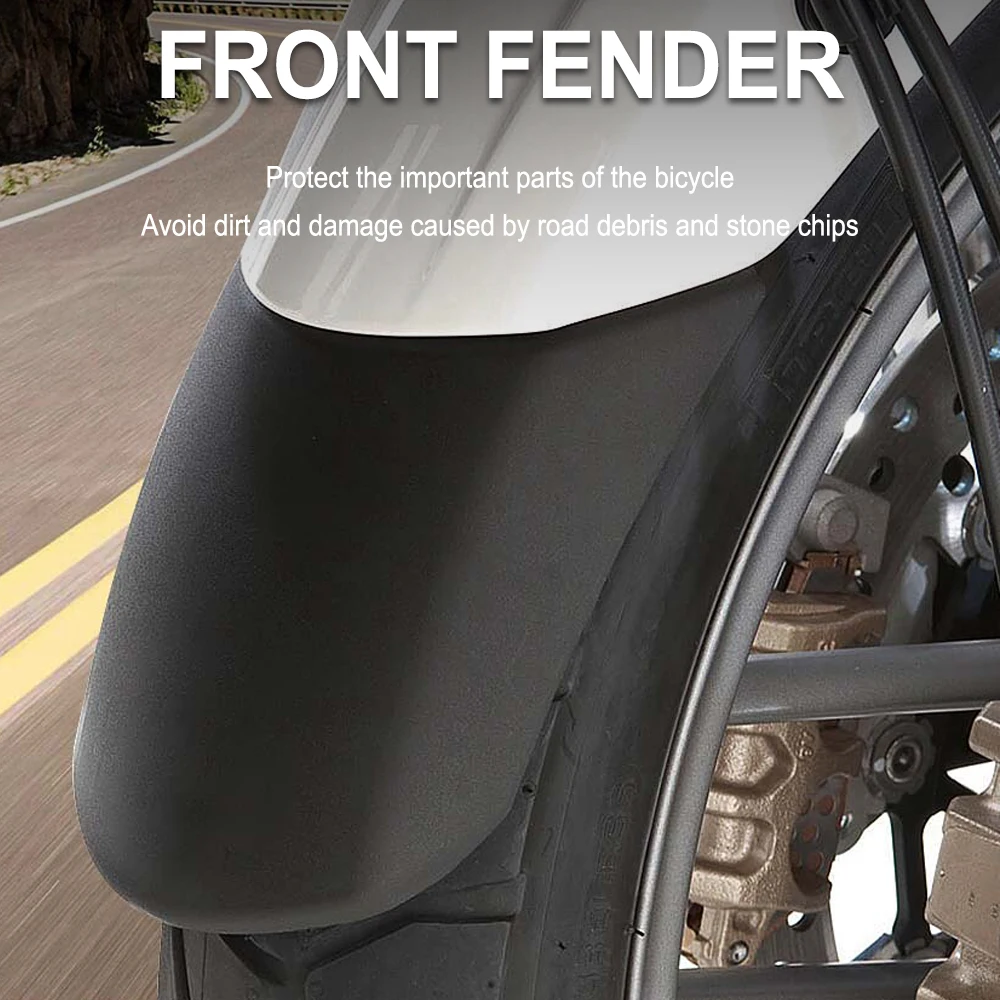 

New ABS Front Fender Mudguard Rear Extender Extension FOR TIGER 800 For Tiger 800 XCX/Low XCA XC/ABS Motorcycle Accessories 2019
