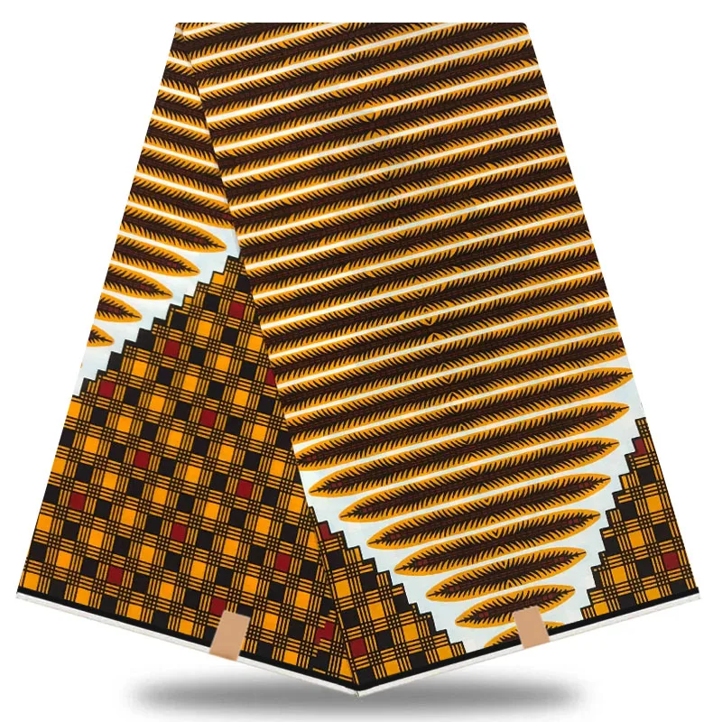 Самая популярная Настоящая Африканская восковая Ткань 100% хлопок в нигерийском