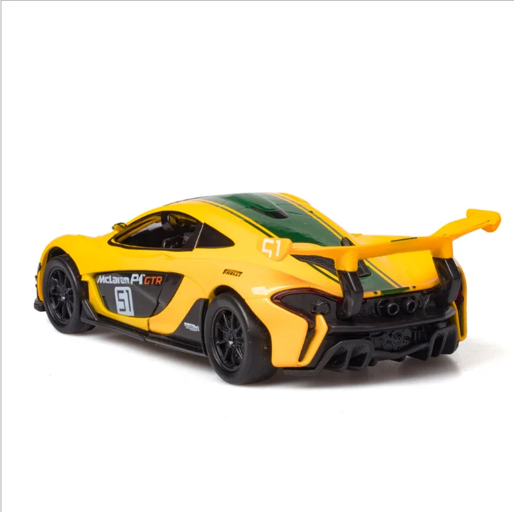 Модель спортивного автомобиля McLaren 600lt модель из сплава игрушка для детей подарок