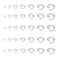 200pcslot stainless steel open single loops jump rings diy jewelry findings split ring for jewelry making supplies findings