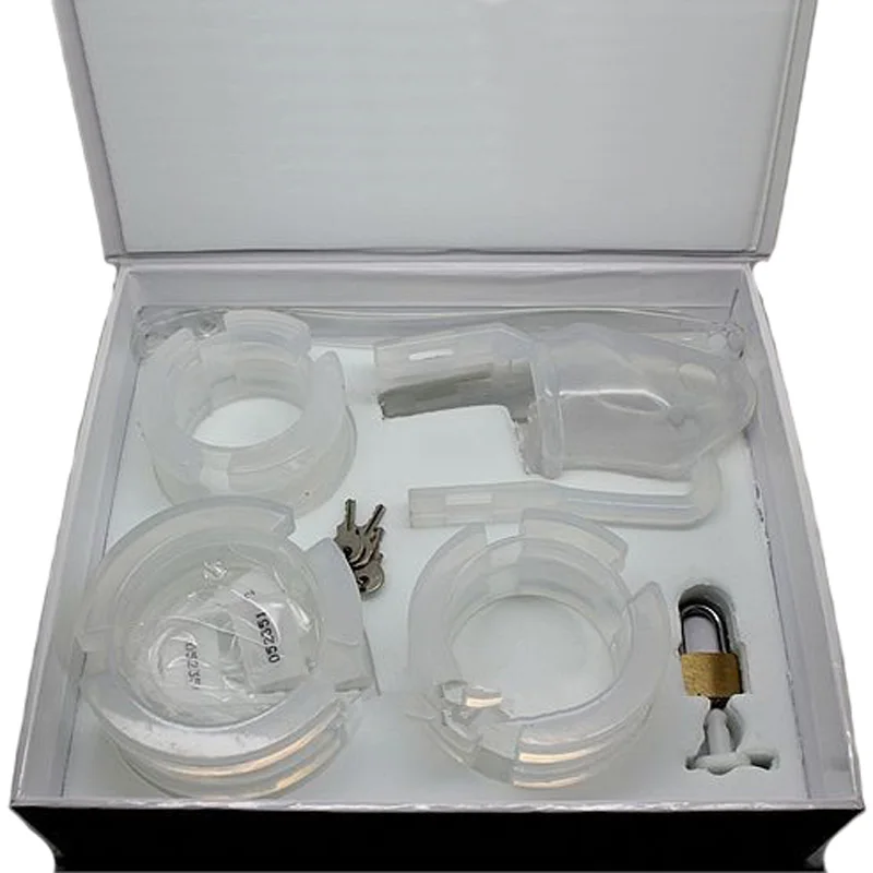 Big size Silicone cock cage Chastity Belt Male device Cage Sex Toys Drop shipping | Красота и здоровье