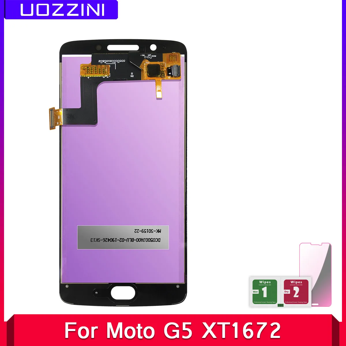 ЖК дисплей для Motorola Moto G5 XT1672 XT1670 XT1676 сенсорный экран с дигитайзером в сборе замена