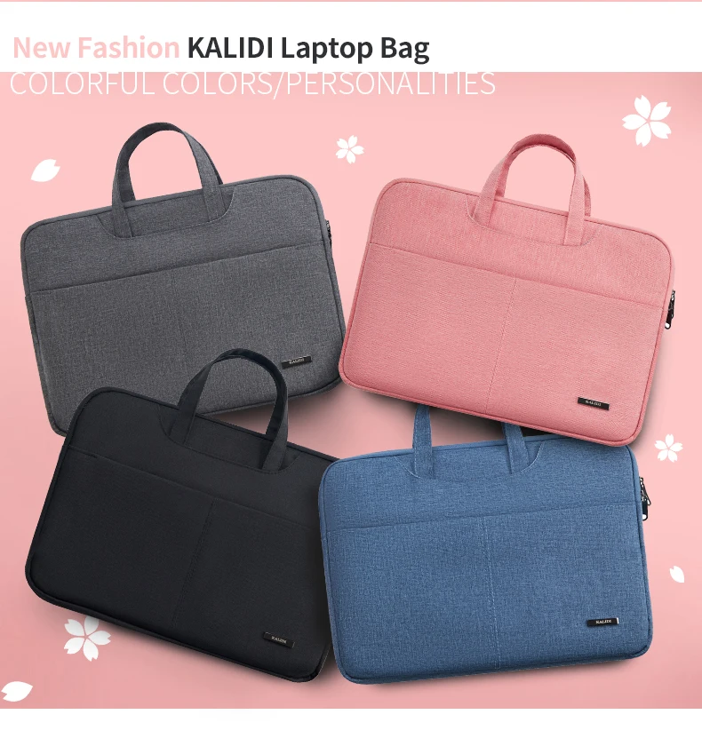 Сумка KALIDI для ноутбука 13,3 14 15 15,6 дюймов Сумка для ноутбука Macbook Air Pro 11 13 15 Dell Asus hp acer чехол для ноутбука водонепроницаемый