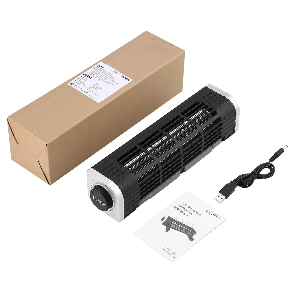 LESHP охлаждающий вентилятор для ноутбука Подставка usb вентиляторы с питанием от