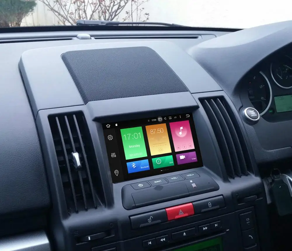 7 автомобильный Android 9,0 без DVD gps плеер для Land Rover Freelander 2 Мультимедиа Стерео Bluetooth 1024*600 камера вход Wifi/4G DAB