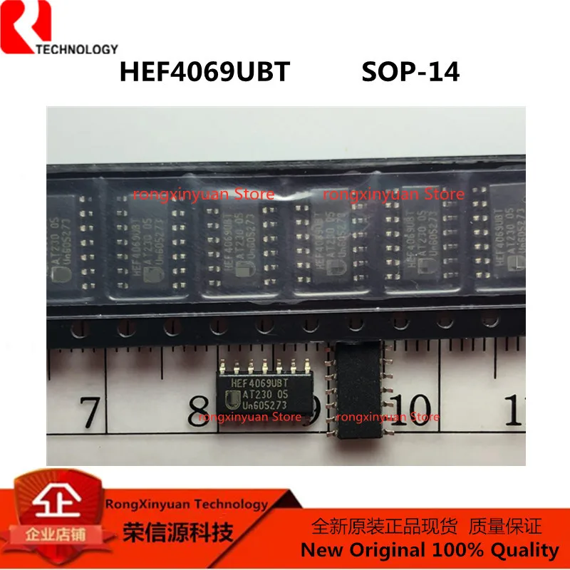 10 шт./лот HEF4069UBT SOP-14 HEF4069 Hex inverter 100% New original