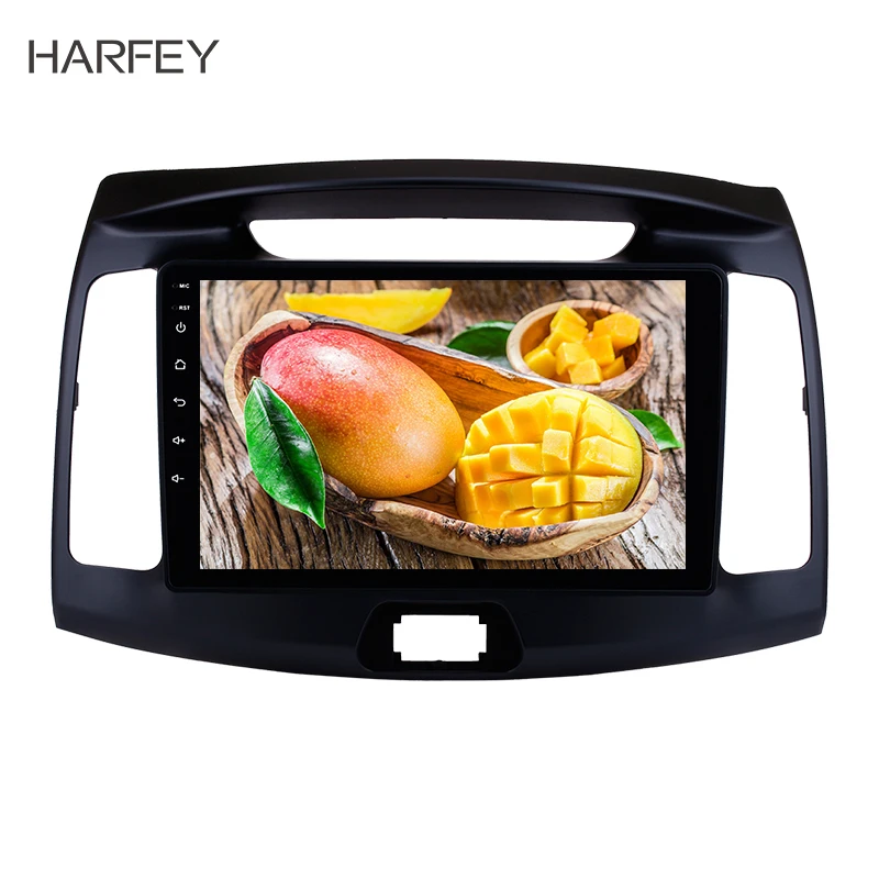 Автомобильный мультимедийный плеер Harfey 9 дюймов Android 8 1 для Hyundai Elantra 2011 2016 радио GPS