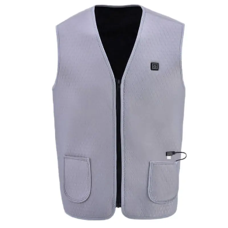 

Electric Vest Charging Vest Plus Velvet Heating Warm Body USB Infrared Heating Vest