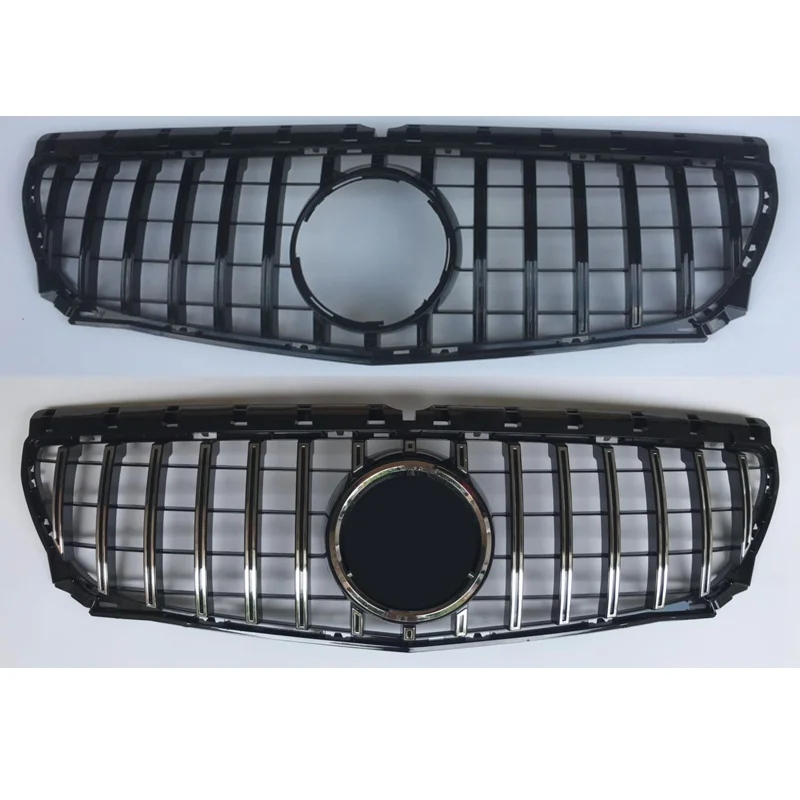 

For Mercedes-Benz B-class W245 W246 W247 B180 B200 B260 2009-2021 Car Middle grille ABS plastic front grille GT vertical bar