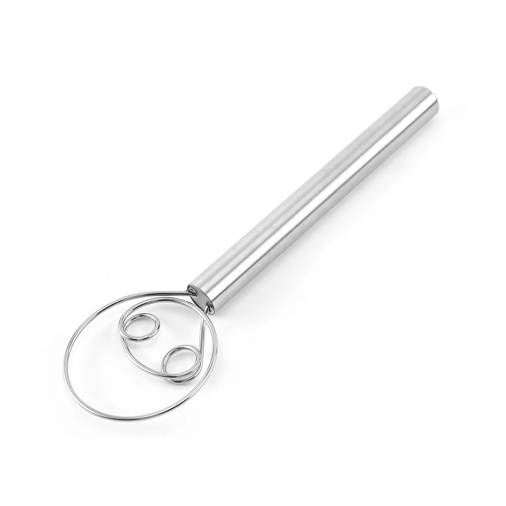 

Hot selling stainless steel flour mixer beater egg beater powerful manual Danish dough mixer