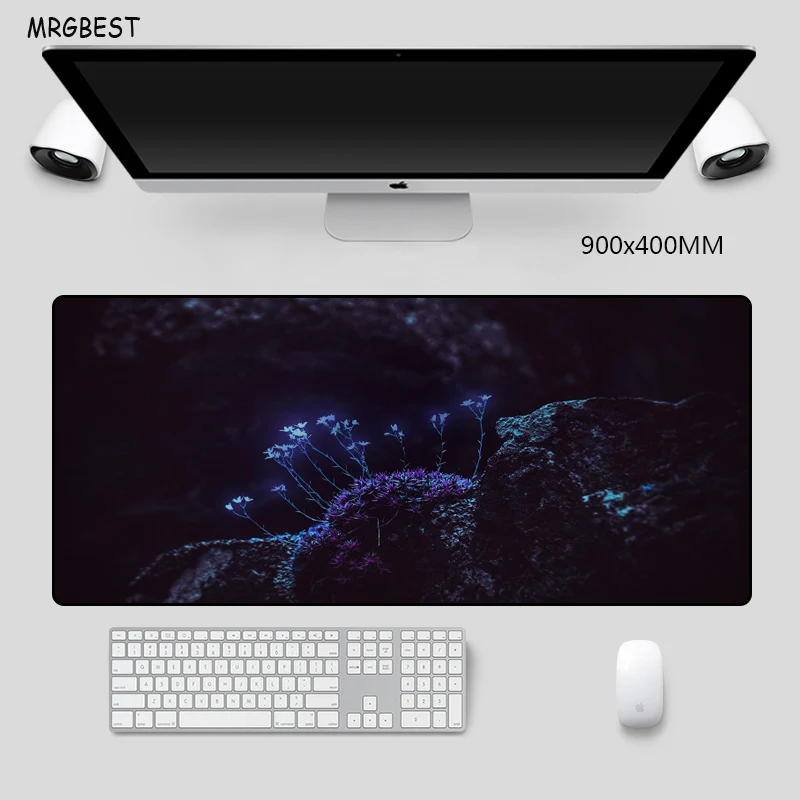 Большой коврик для мыши MRGBEST с глубокими цветными звездами фотографиями