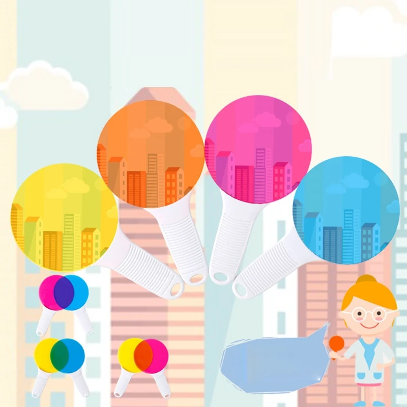 

G2AD 1PC Montessori Color Perception Toy Early Learning Filter Board Toy Board Game for Activity Center Stimulation Toy