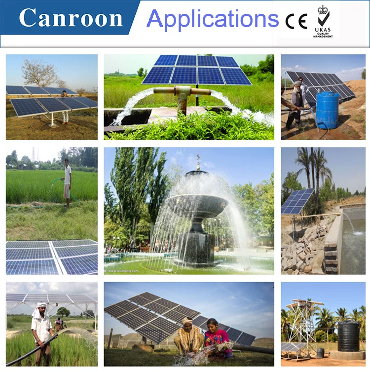 

DC to AC 3phase 380V 220V MPPT solar water pump inverter/VFD with variable frequency