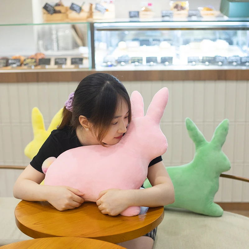 

ins cute Nordic little cute rabbit plush doll stuffed animal long and short hair rabbit plush pillow cushion kids girl gift