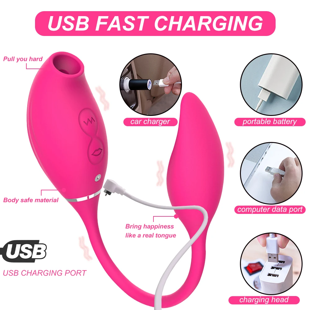 Вибратор с двойной головкой для прыжков