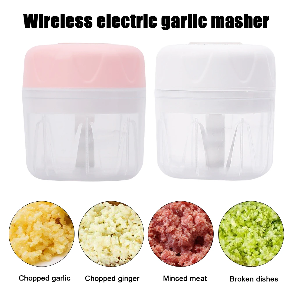 Миниатюрный Электрический измельчитель еды портативный беспроводной комбайн