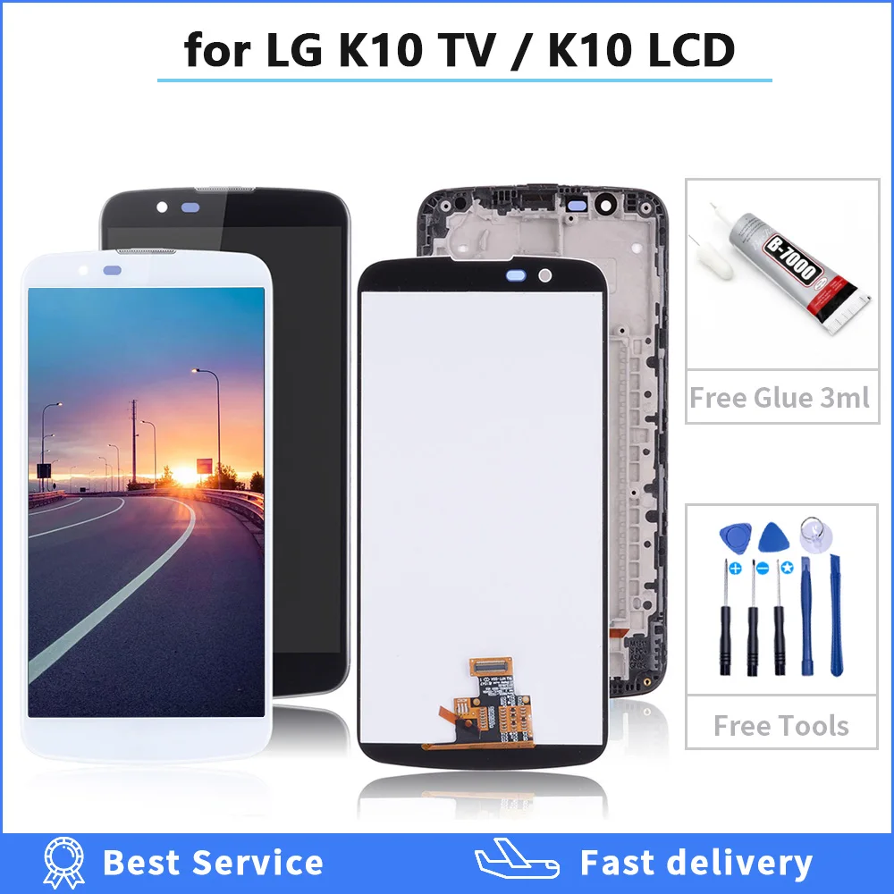 ЖК дисплей для LG K10 LTE K420N K430 K420 K430DS + кодирующий преобразователь сенсорного экрана