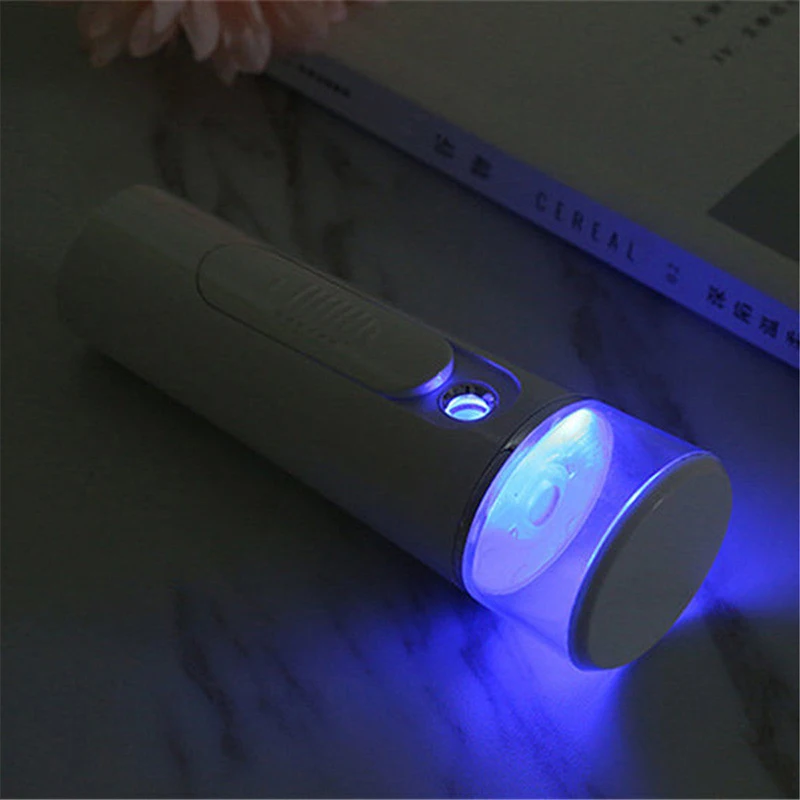 Nano Face Steamer Portable Sprayer Handheld Moisturizing USB Charging Sauna Humidifier Salon Beauty Equipment | Красота и здоровье
