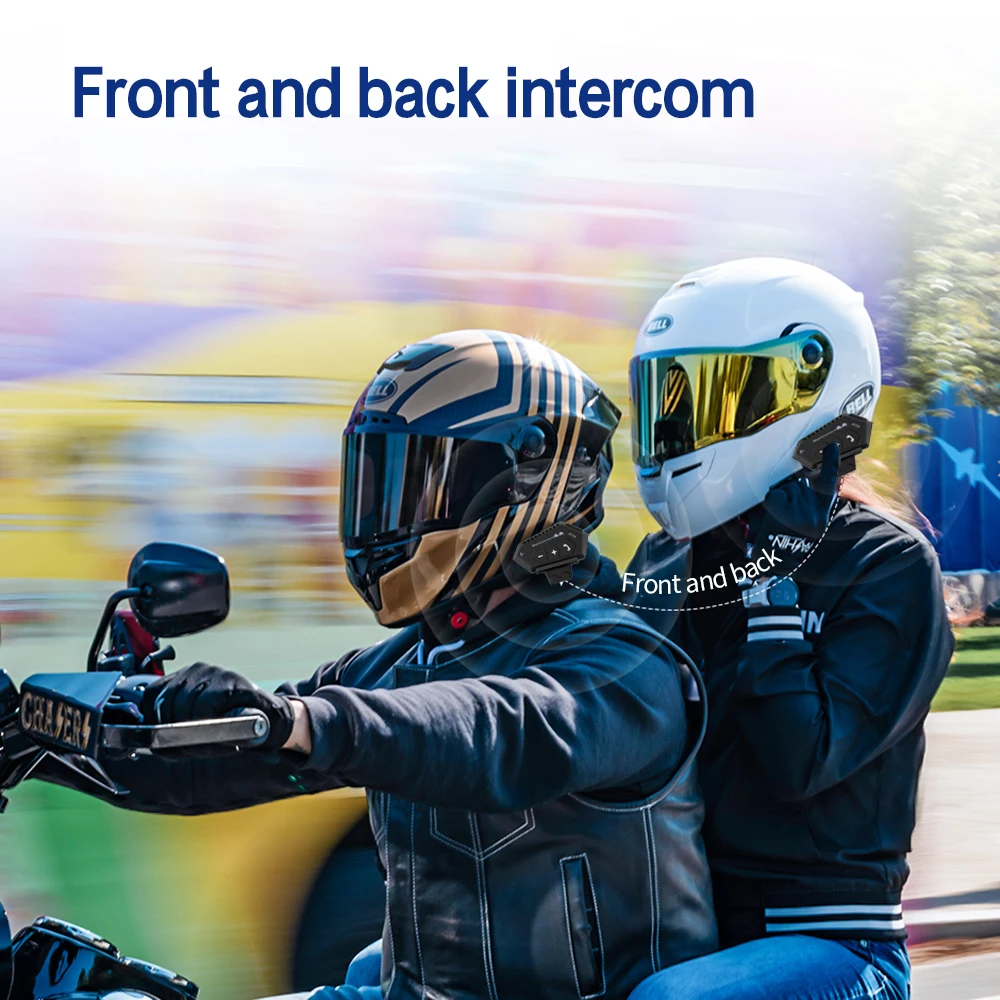 Bluetooth-гарнитура для мотоциклетного шлема 5 0 мА · ч | Автомобили и мотоциклы