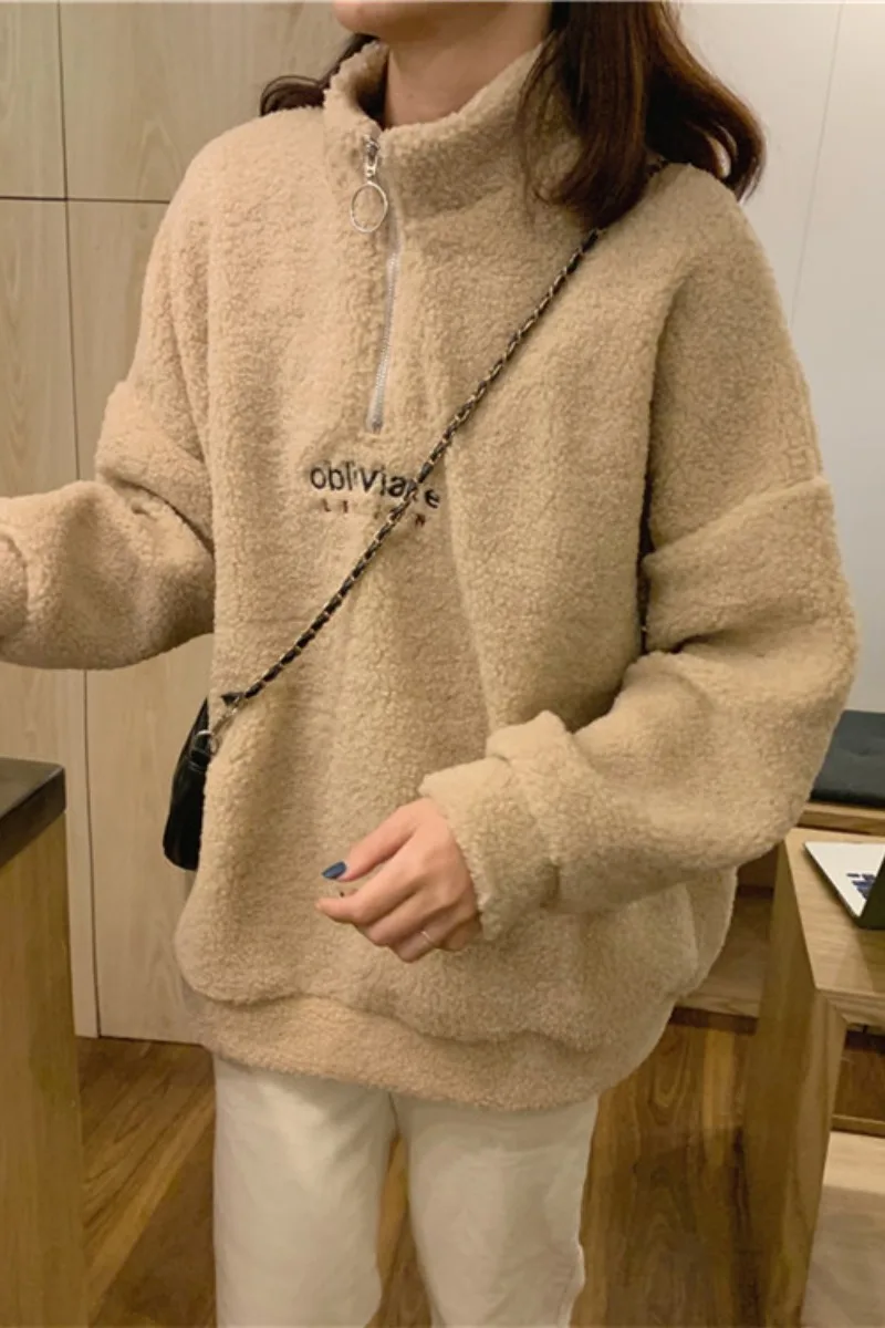 

New Style Loose Korean Style Design Of Sanitary Women's Autumn And Winter 2020