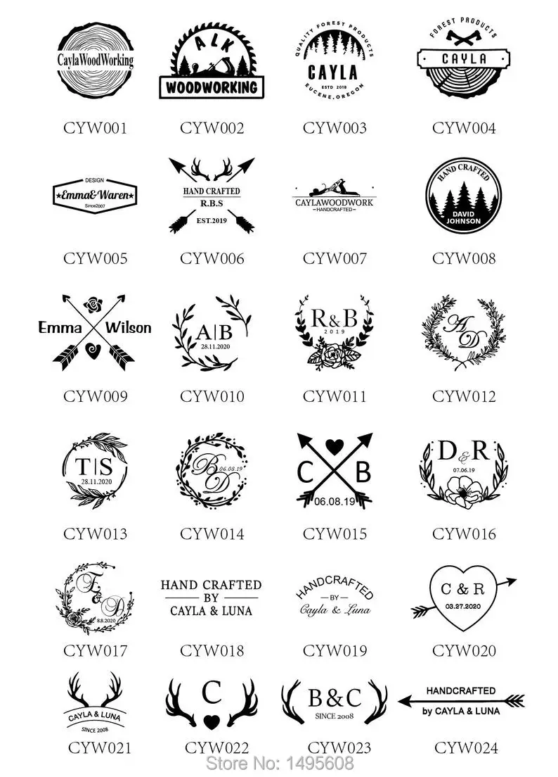 Индивидуальный Логотип латунь штамп штамповка Персонализированная кожа горячая