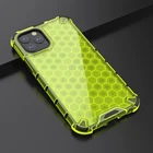 Противоударный чехол с подушкой безопасности в виде сот для iPhone 12, 11 Pro, XS Max, Гибридный прозрачный армированный чехол из ТПУ и поликарбоната для iPhone X, XR, 6, 6S, 7, 8 Plus