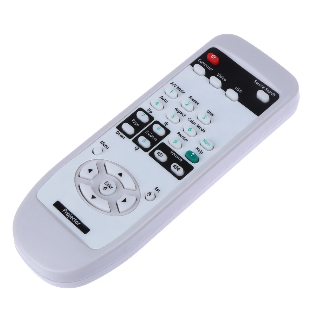 Replacement Remote Control Suitable For Epson Projector Emp-S3 X3 S4 Emp-83 Emp-83H Eb-440W Eb-450W Eb-460/I H283A Emp-S1 | Электроника