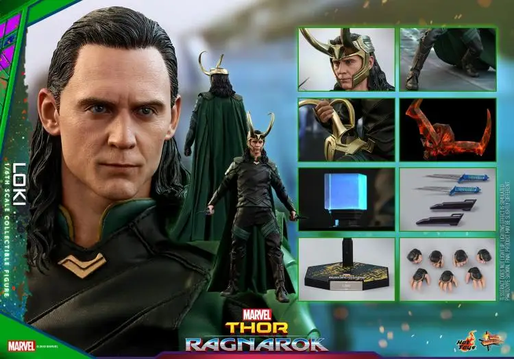 HT MMS472 1/6 Thor Ragnarok Loki 3,0 Коллекция фигурка для поклонников хобби подарок