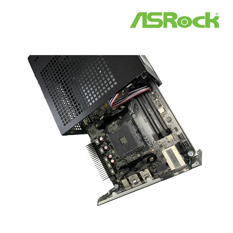 Чехлы и Материнская плата ASROCK DeskMini X300 MINI ATX WIFI M.2 STAT USB3.2 [без (CPU/SSD / RAMs)] Φ Socket AM4 |