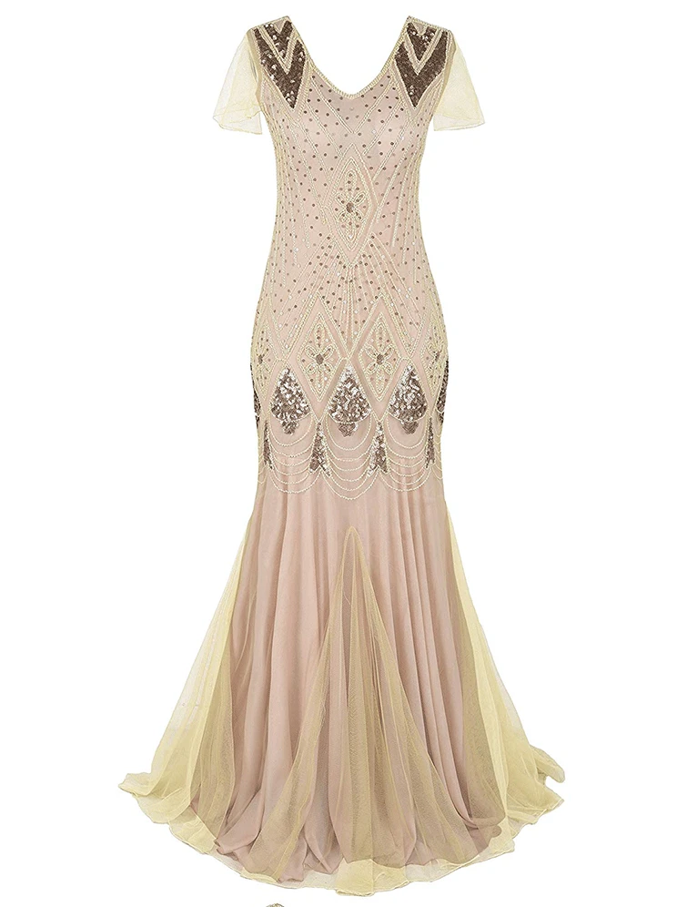 

2021 Women Party Dress Robe Femme Sequin Long Section Dress Vestido Summer Vintage Elegant Lady Dresses