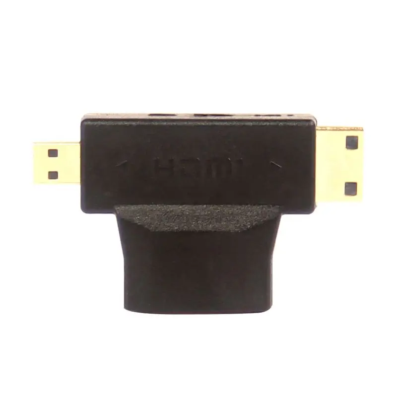 Высокое качество 3 в 1 Mini /Micro HDMI-совместимый для подключения к женскому кабелю