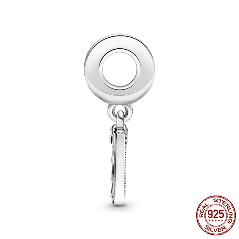 

Genuine 925 Sterling Silver Movie board Fit Original 3mm Bracelet&Bangle Making Fashion DIY Jewelry For Women