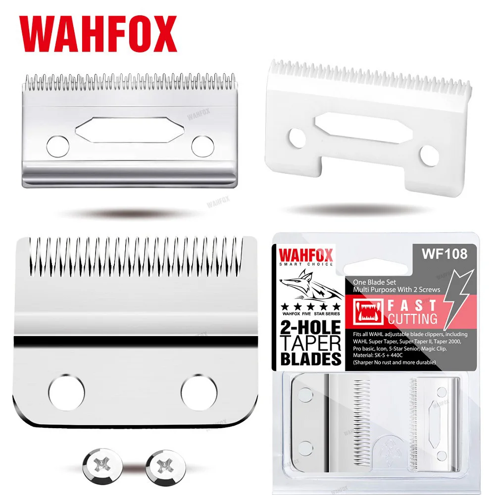 Профессиональная Парикмахерская Машинка для стрижки волос WAHFOX 2 отверстия