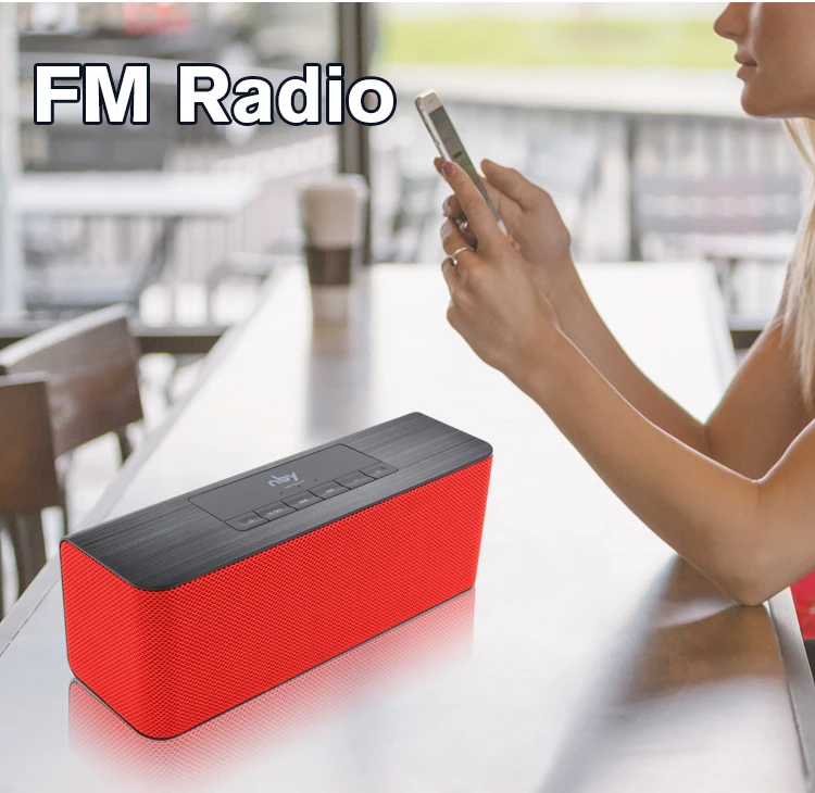Nby 5540 беспроводной портативный Bluetooth динамик fm-радио сабвуфер громкий динамик 3D стерео Бумбокс компьютер бас двойной динамик s TWS