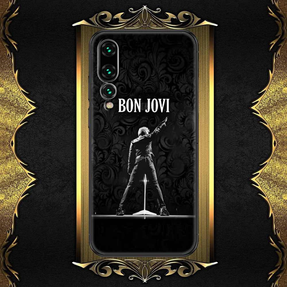 

Jones Bones band Jovies Phone case For Huawei P Mate P10 P20 P30 P40 10 20 Smart Z Pro Lite 2019 black fashion shell trend