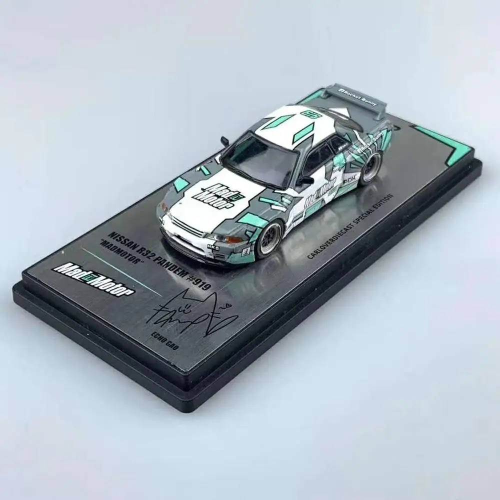 Inno 1/64 GTR R32 лицензированный эхо GAO Pandem лицензия Rocket Bunny/ECHO Gao литые запасы | Игрушки и