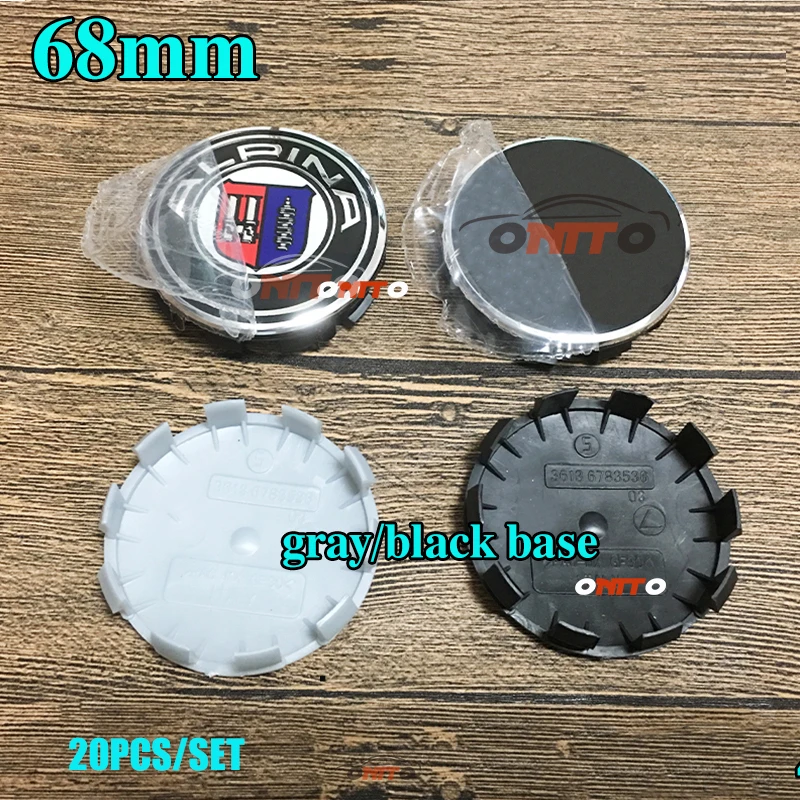 

20PCS Good Quality Wheel Center Car Caps Cover for 1 3 5 6 7 X Z E60 E90 F10 F30 F15 E63 68mm 2.67 "10 Pins Original Clips