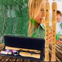 wooden 8 hole german british flute wood clarinet 1pc