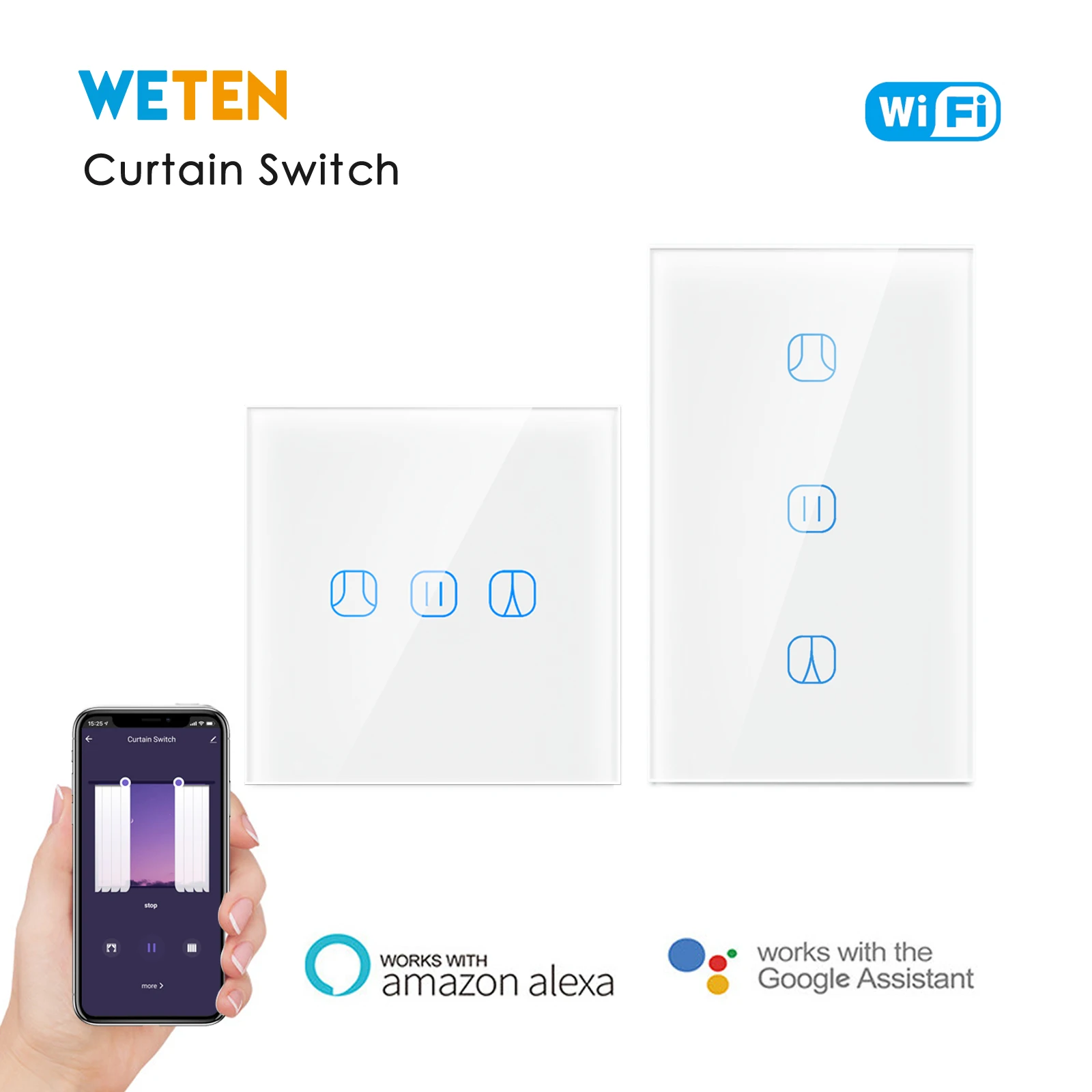 Умный выключатель для штор с Wi Fi дистанционное управление через приложение